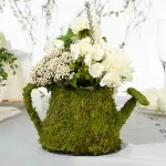 Moss Covered Watering Can
