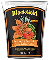Black Gold 1302040 4-Quart All Organic Potting Soil